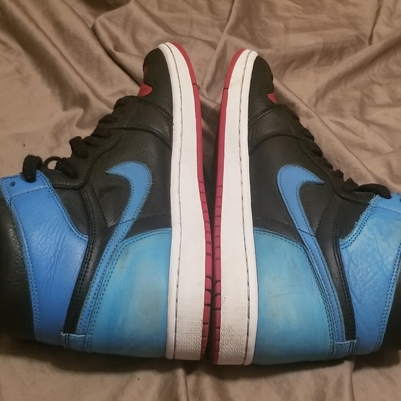 Nike Air Jordan 1 High OG UNC to Chicago Sneakers. Women Size 9.5. Boys Size 7.5 - Picture 12 of 12